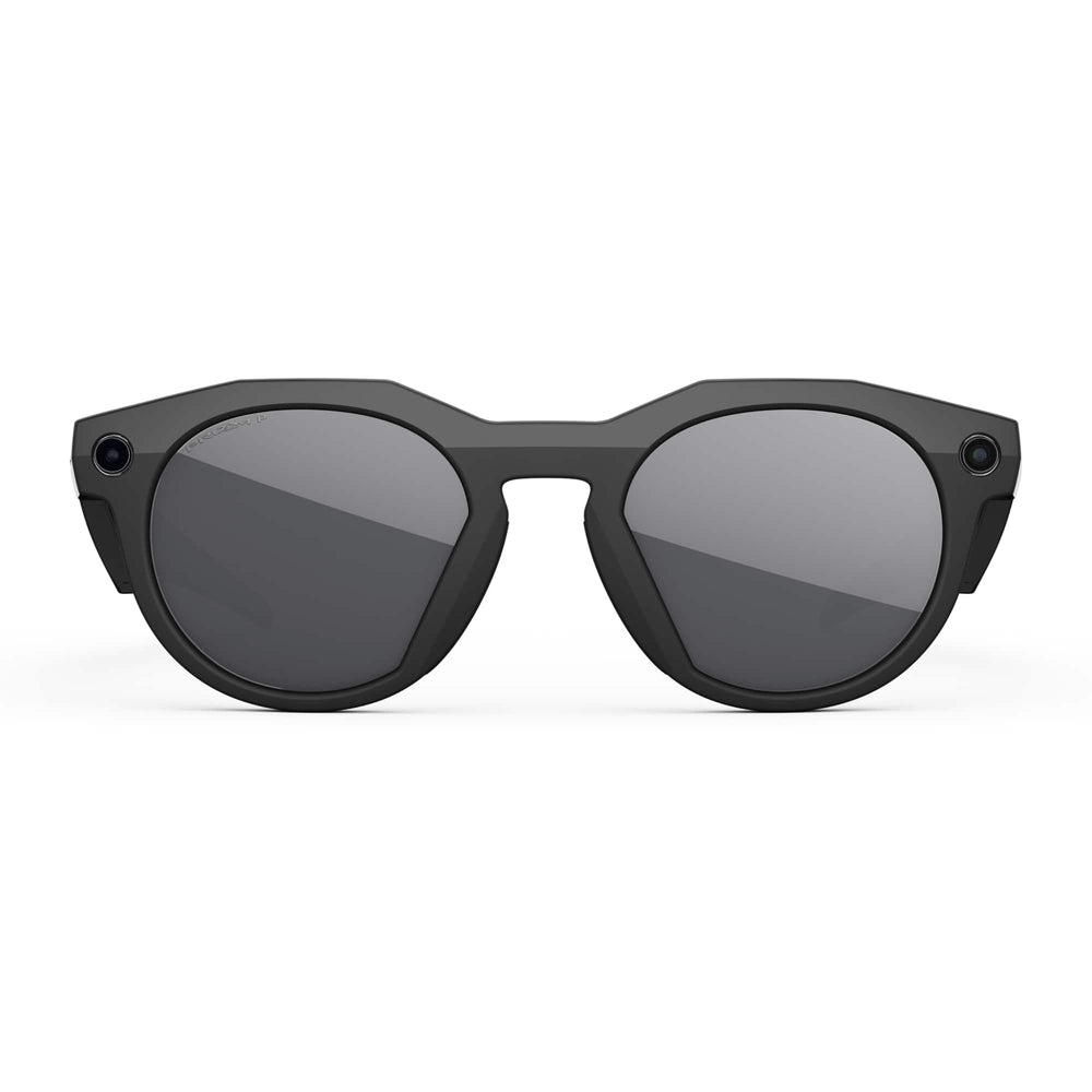 Oakley Meta - HSTN glasses - with Meta AI, Audio, Photo, Video Compatibility - Prizm Polarized Lenses - Black