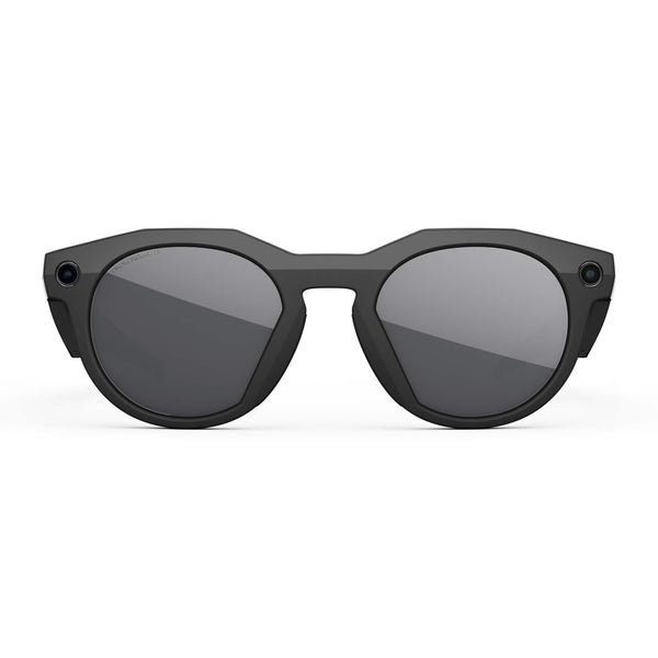 Oakley Meta - HSTN glasses - with Meta AI, Audio, Photo, Video Compatibility - Prizm Polarized Lenses - Black