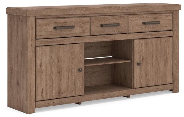 Garistyn - LG TV Stand With Fireplace Option #73"wx17"dx37"h