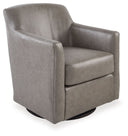 Bradney - Swivel Accent Chair #darkgray