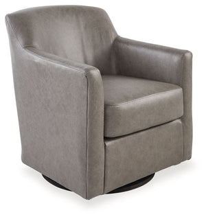 Bradney - Swivel Accent Chair #darkgray
