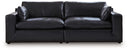 Emilia - Sectional #black #2pc.sectionalloveseat