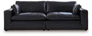 Emilia - Sectional #black #2pc.sectionalloveseat