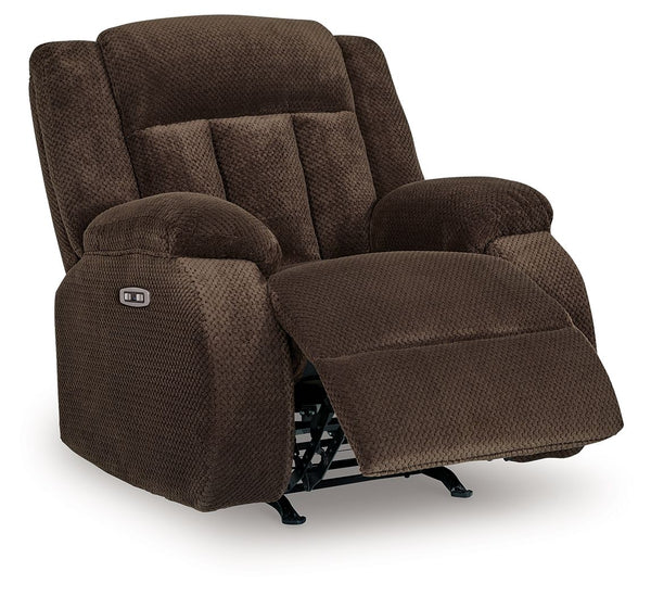 Sillón reclinable Power Rocker Free Wake - Chocolate