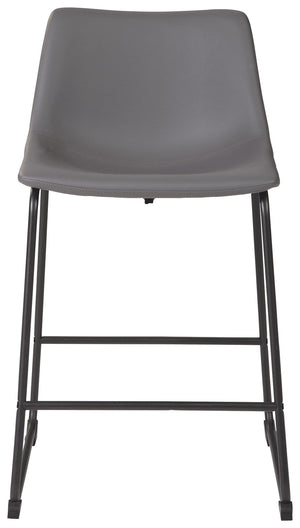 Centiar - Upholstered Barstool (Set of 2) #gray #19''wx22''dx35''h