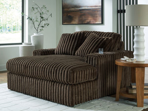 Midnight-Madness - Oversized Chaise #darkbrown