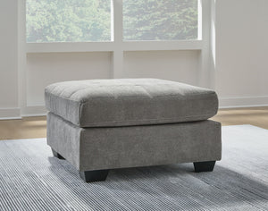 Marleton - Oversized Accent Ottoman #gray