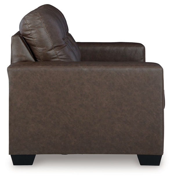 Barlin Mills - Loveseat #darkbrown