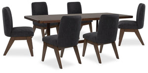 Dilenno - Extension Dining Table Set #7pc.table,6chairs