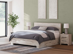 Lawroy - Panel Bed With Storage #king #2underbedstorageunits