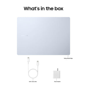 Samsung - Galaxy Book4 Edge - Copilot+ PC - 15.6" LED Laptop - Snapdragon X- 16GB Memory- 512 GB Storage - Sapphire Blue