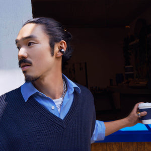 Bose - Ultra Open-Ear True Wireless Open Earbuds - Moonstone Blue