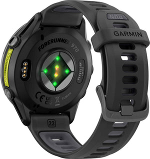 Garmin - Reloj inteligente Forerunner 970 GPS de 47 mm de titanio - Titanio gris carbono DLC - (2025)