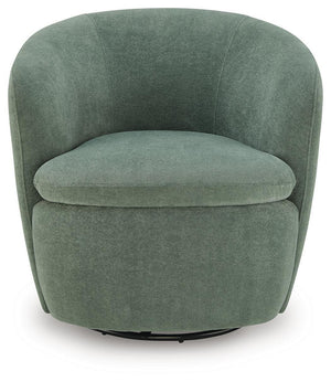 Leemont - Swivel Accent Chair #green