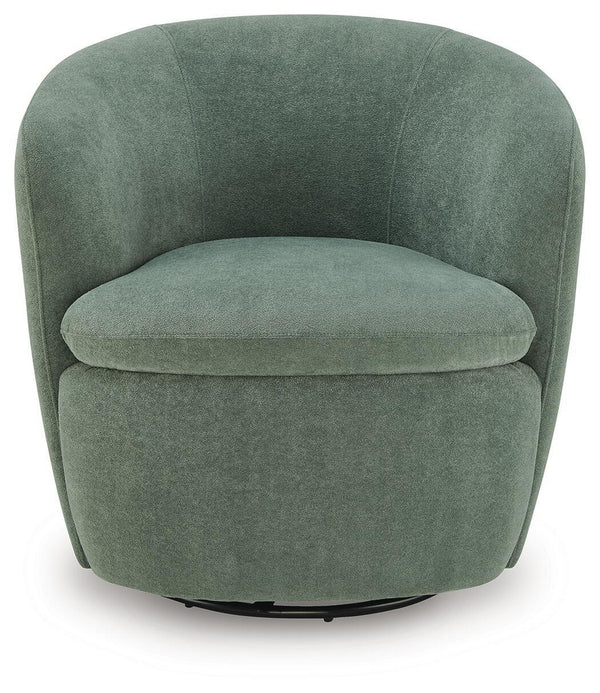 Leemont - Swivel Accent Chair #green