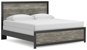 Broachmyn - Panel Bed #black #king