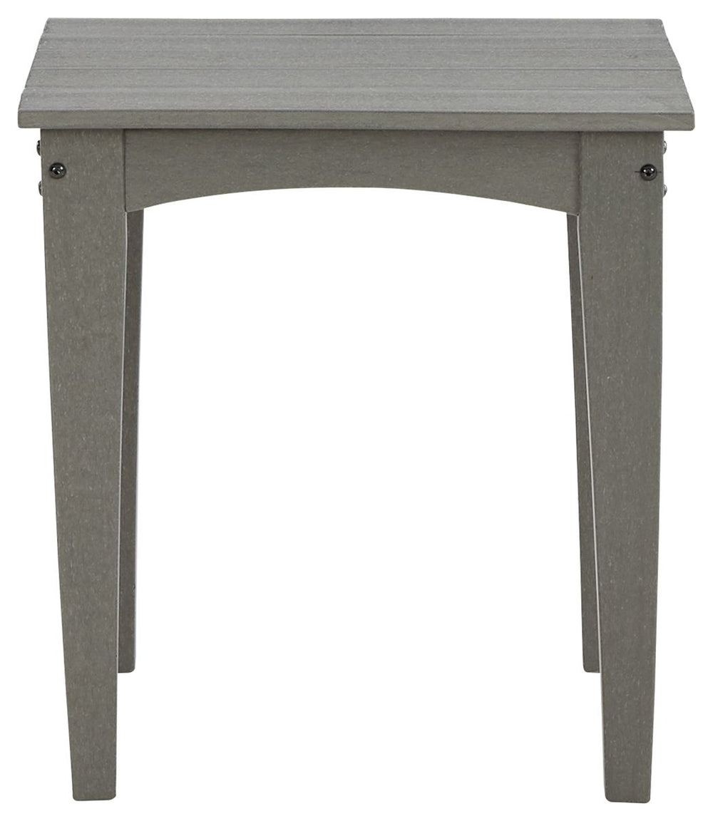Visola - Square End Table - Gray