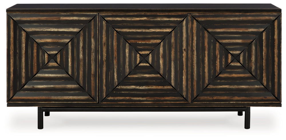 Fair Ridge - Mueble decorativo - Negro envejecido