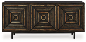 Fair Ridge - Mueble decorativo - Negro envejecido