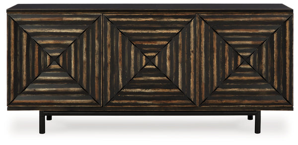Fair Ridge - Mueble decorativo - Negro envejecido