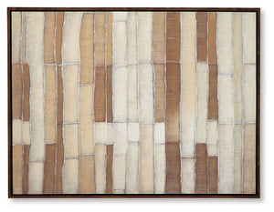 Kalanmore - Arte de pared - Marrón / Canela / Blanco