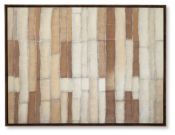 Kalanmore - Arte de pared - Marrón / Canela / Blanco