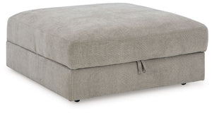Aslan Court - 2 Pc. - 4-Piece Sofa Pit Sectional, Ottoman - Pebble