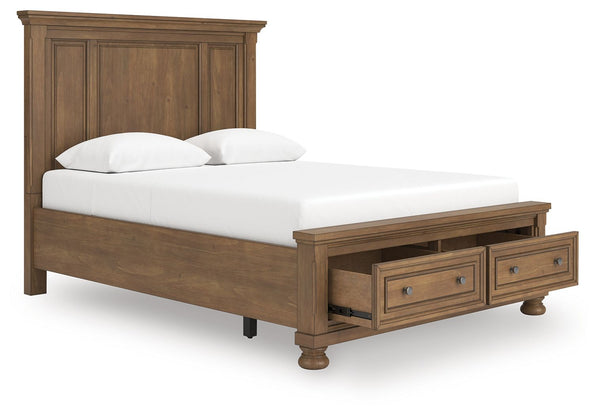 Feddinger - Panel Storage Bed #queen