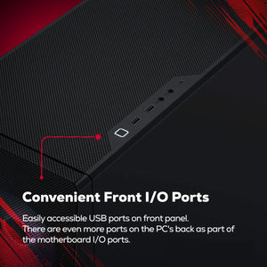 iBUYPOWER - Slate Gaming Desktop PC Intel Core Ultra 5 225F 2025 INTEL Arc B570 10GB 16GB DDR5 RGB 1TB NVMe SSD Storage - Black