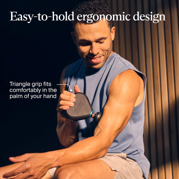 Therabody - Theragun Mini Plus - Heated, Travel-Sized Massage For Faster Recovery On-The-Go - Black