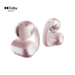 Shokz - OpenDots 2 Open-Ear Clip On True Wireless Bluetooth Earbuds - Pink
