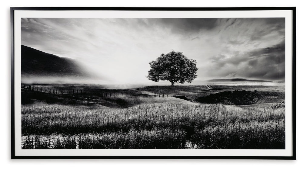 Deborland - Arte de pared - Blanco / Negro