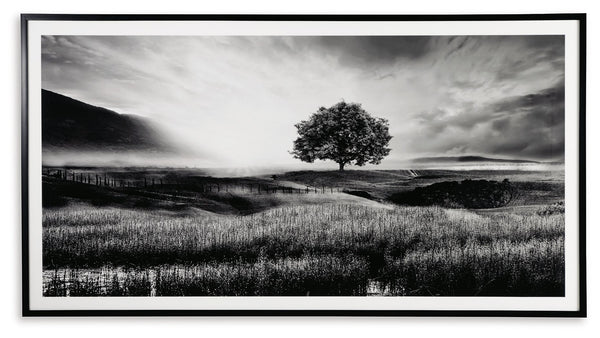 Deborland - Arte de pared - Blanco / Negro