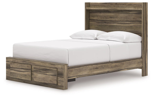 Elbrim - Panel Storage Bed #full