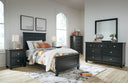 Lanolee - Panel Bedroom Set #twin