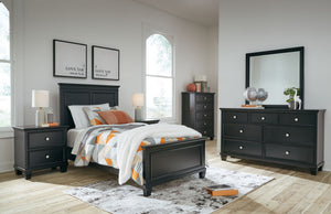 Lanolee - Panel Bedroom Set #twin