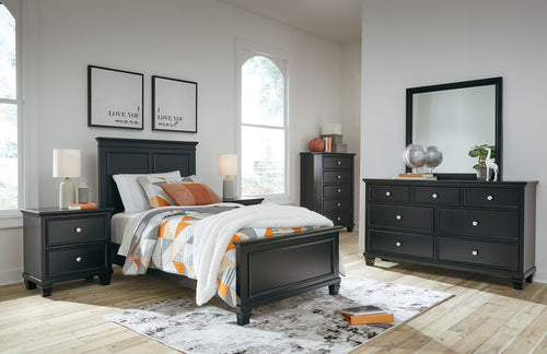Lanolee - Panel Bedroom Set #twin