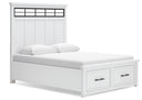 Ashbryn - Panel Storage Bed #queen