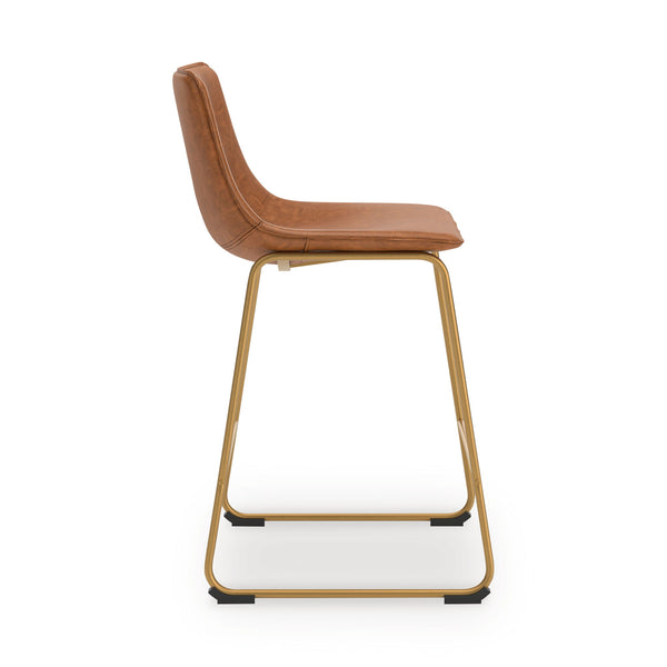 Ciabori - Upholstered Barstool (Set of 2) #lightbrown