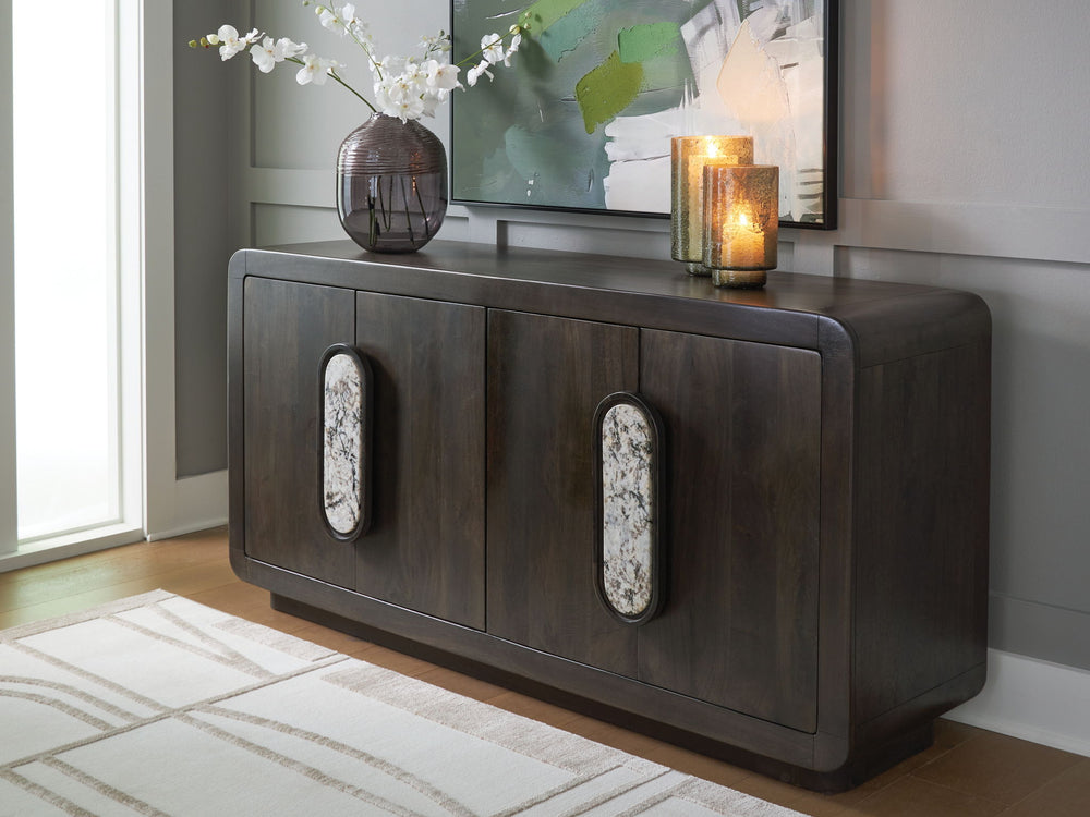Elliston - Mueble auxiliar - Marrón espresso