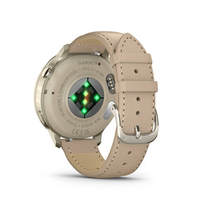Garmin - Venu 4 GPS Smartwatch 41 mm Fiber-reinforced polymer - Lunar Gold - (2025)
