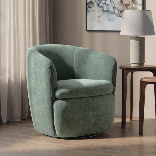 Leemont - Swivel Accent Chair #green