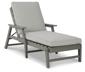 Visola - Sillón de descanso con cojín - Gris