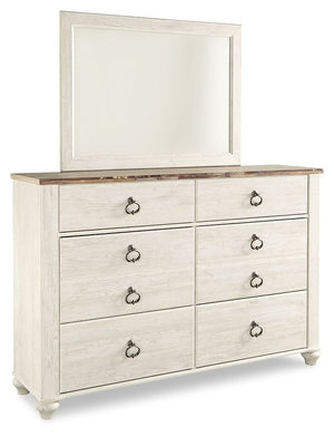 Willowton - Dresser #dresser&mirror