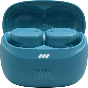 JBL - Tune Buds 2 - True Wireless Noise Cancelling Earbuds Spatial Sound and Smart Ambient Technology, 6 mics for Perfec - Teal