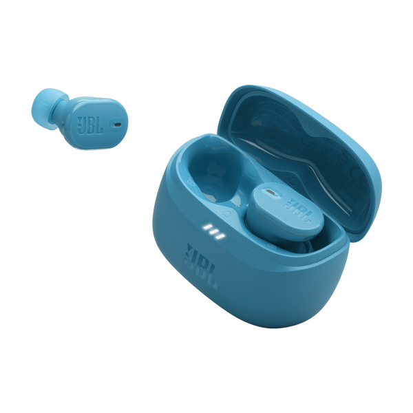 JBL - Tune Buds 2 - True Wireless Noise Cancelling Earbuds Spatial Sound and Smart Ambient Technology, 6 mics for Perfec - Teal