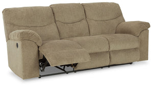 Alphons - Reclining Sofa #lightbrown