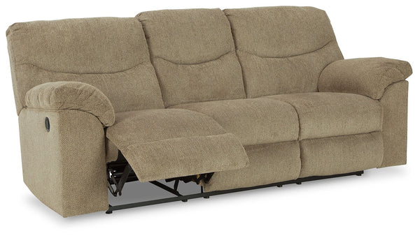 Alphons - Reclining Sofa #lightbrown