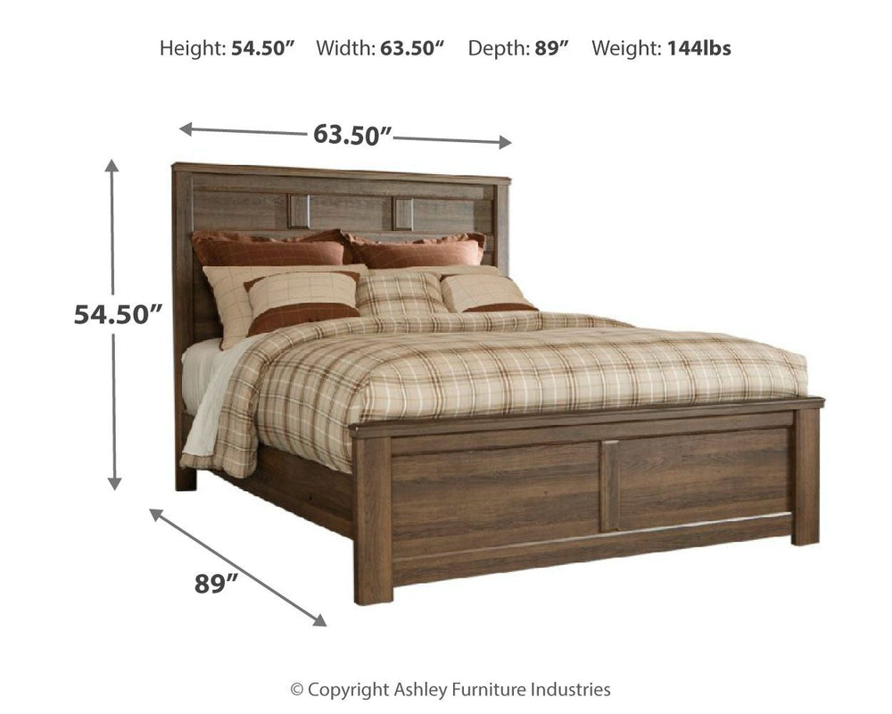 Juararo - Panel Bed #queen