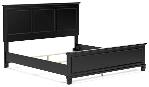 Lanolee - Panel Bed #king #none